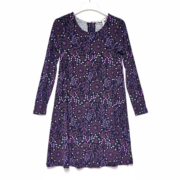 Matilda Jane New Resolution Ditzy Floral Soft Modal Jersey Shift Dress SZ Small - Picture 2 of 11